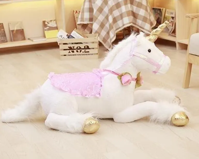 Jumbo Riding Unicorn (3 Colors)