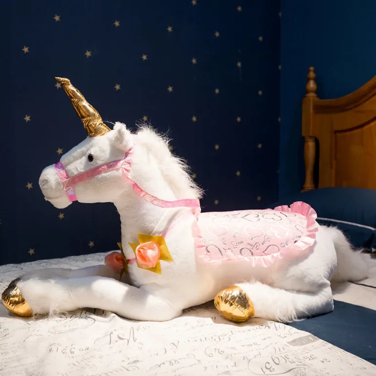 Jumbo Riding Unicorn (3 Colors)