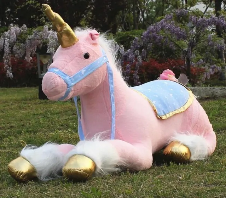 Jumbo Riding Unicorn (3 Colors)