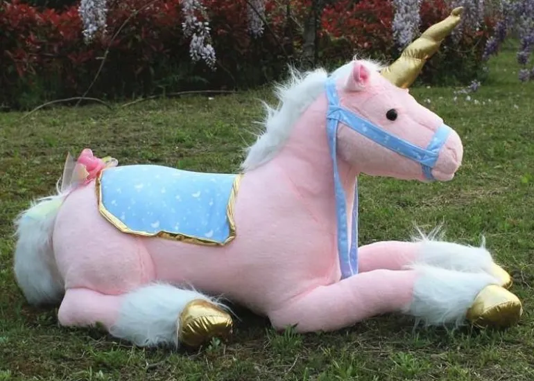 Jumbo Riding Unicorn (3 Colors)