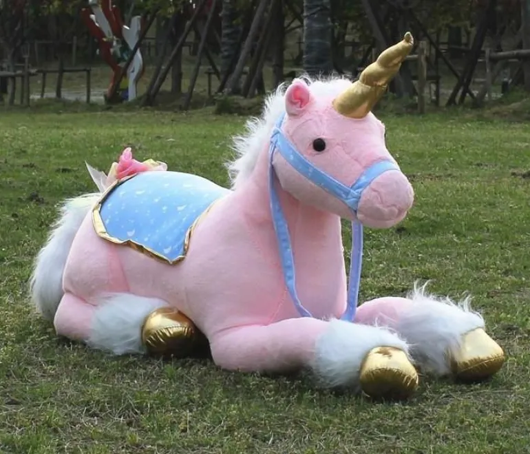 Jumbo Riding Unicorn (3 Colors)