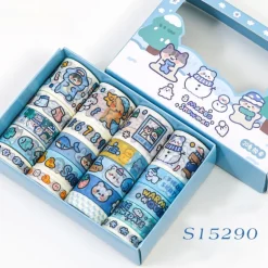 Kawaii Animal Washi Tape Set