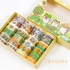 Kawaii Animal Washi Tape Set
