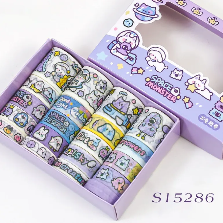 Kawaii Animal Washi Tape Set
