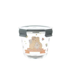 Kawaii Bunny Microwave Glass Bowl With Lid
