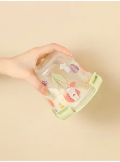 Kawaii Bunny Microwave Glass Bowl With Lid