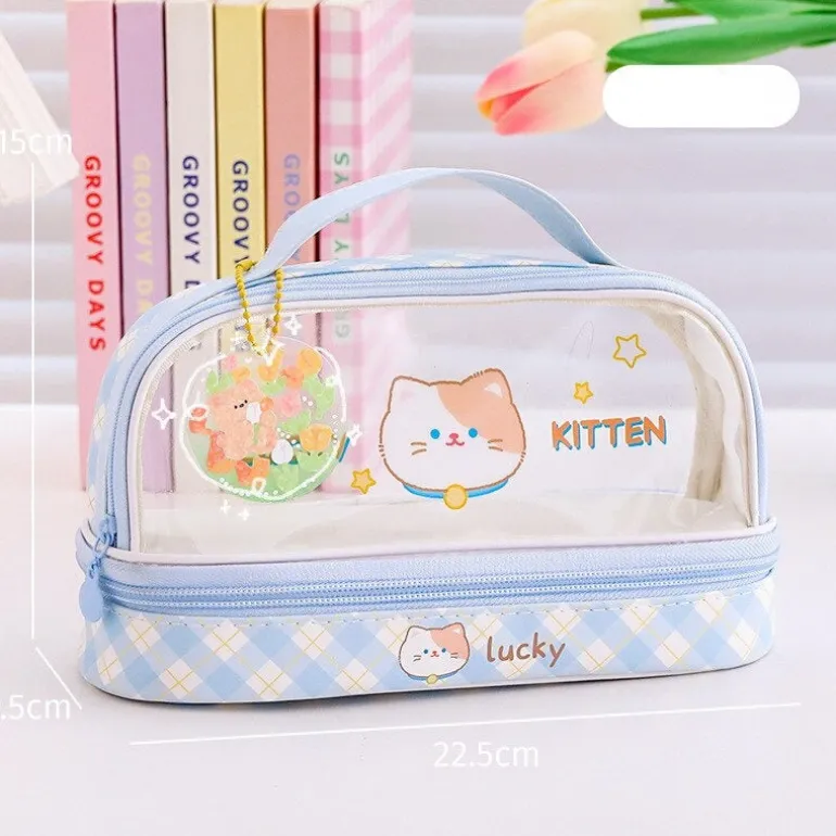Kawaii Bunny Stationary & Make-up Bag