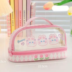 Kawaii Bunny Stationary & Make-up Bag