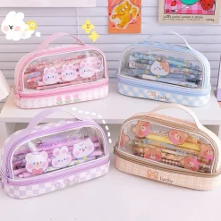 Kawaii Bunny Stationary & Make-up Bag