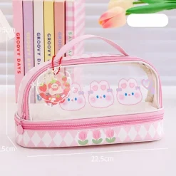 Kawaii Bunny Stationary & Make-up Bag