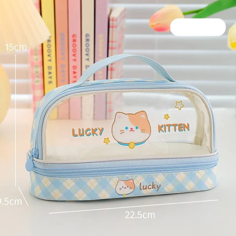 Kawaii Bunny Stationary & Make-up Bag