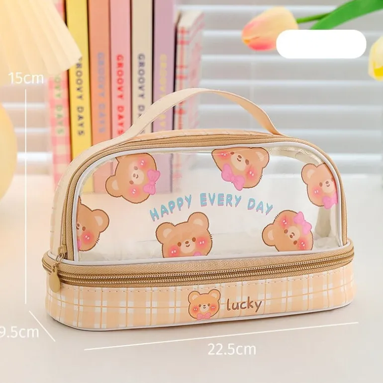 Kawaii Bunny Stationary & Make-up Bag