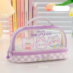 Kawaii Bunny Stationary & Make-up Bag