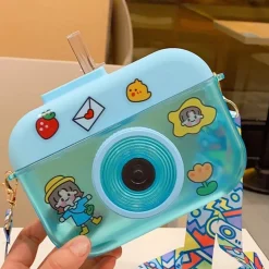 Kawaii Camera Water Bottles