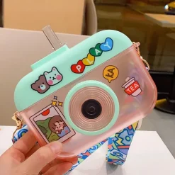 Kawaii Camera Water Bottles