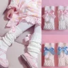 Kawaii Cotton Bow Leg Warmers