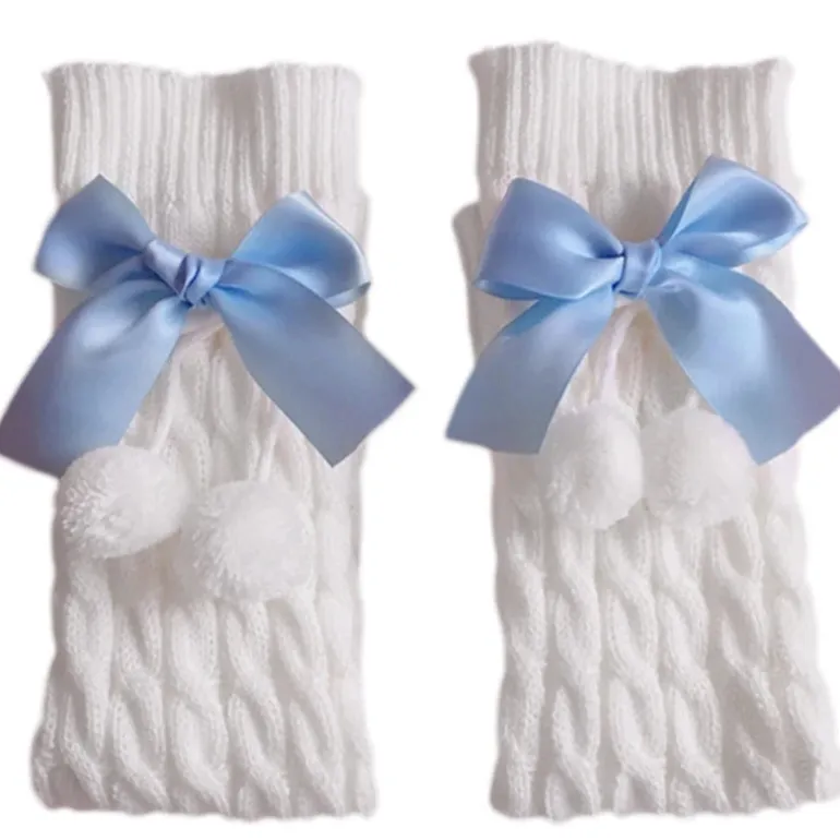 Kawaii Cotton Bow Leg Warmers