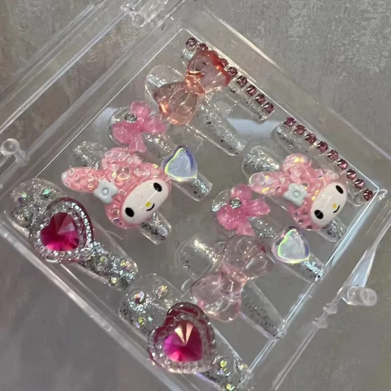 Kawaii Deco Press On Nails