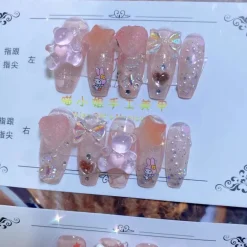 Kawaii Deco Press On Nails