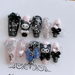 Kawaii Deco Press On Nails
