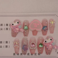 Kawaii Deco Press On Nails