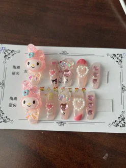 Kawaii Deco Press On Nails