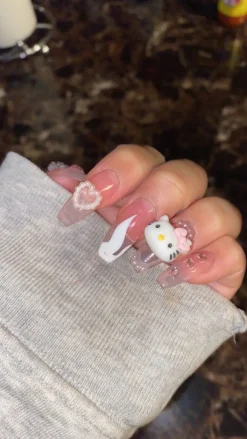 Kawaii Deco Press On Nails