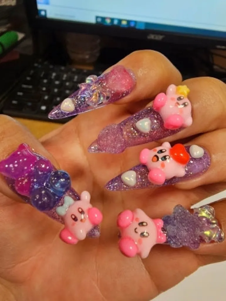 Kawaii Deco Press On Nails