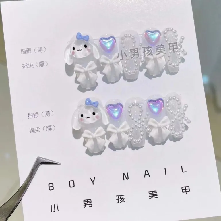 Kawaii Deco Press On Nails