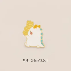 Kawaii Dragon Enamel Pins