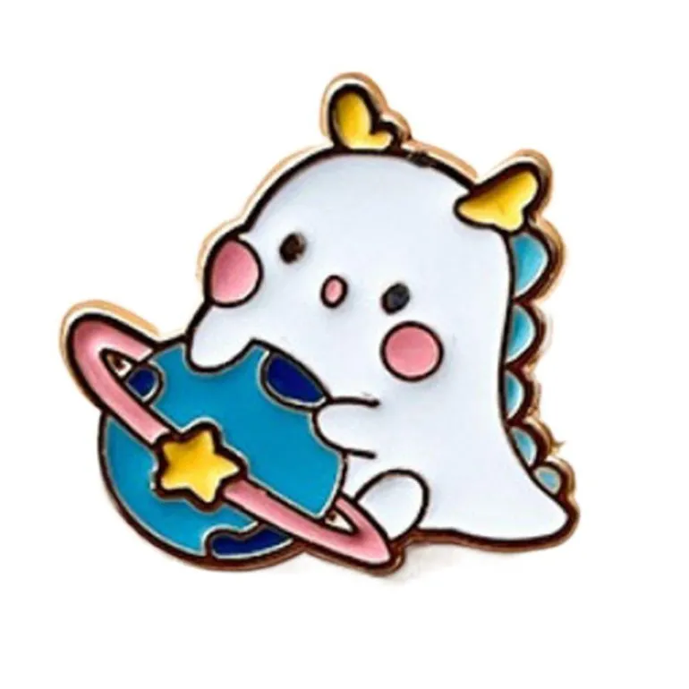 Kawaii Dragon Enamel Pins
