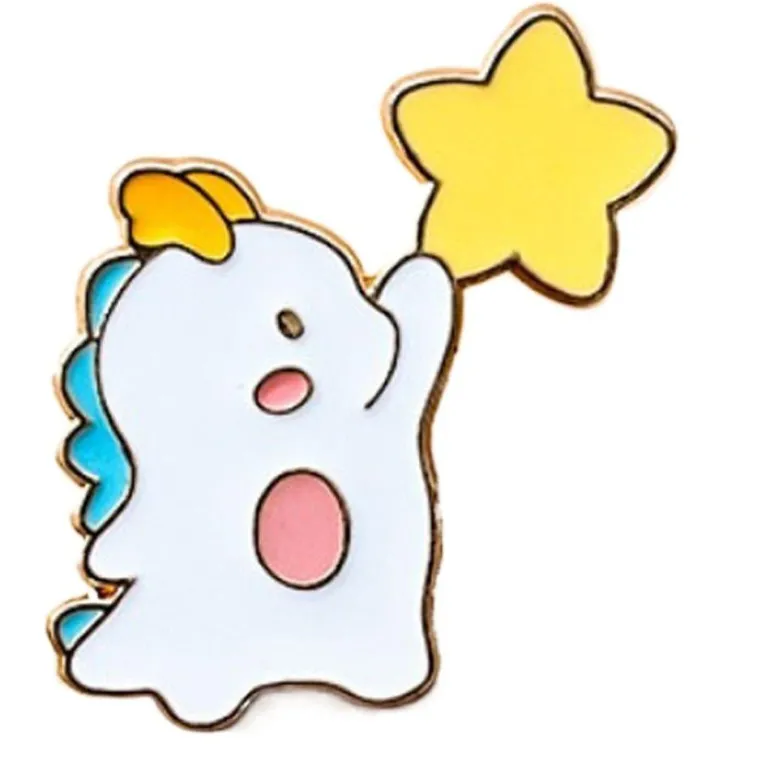 Kawaii Dragon Enamel Pins