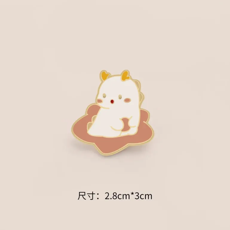 Kawaii Dragon Enamel Pins