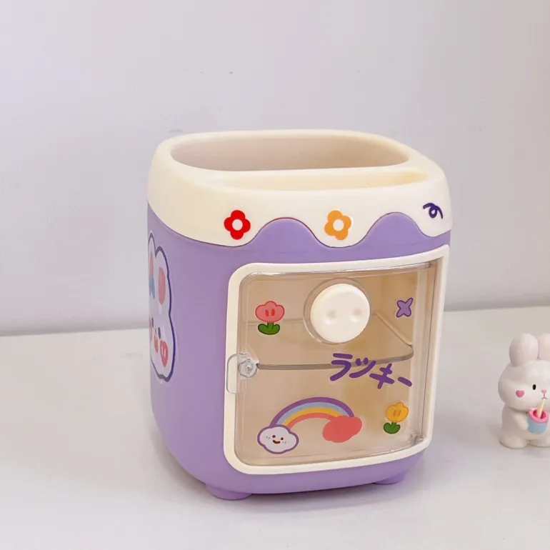 Kawaii Fridge Pen & Desk Organizer