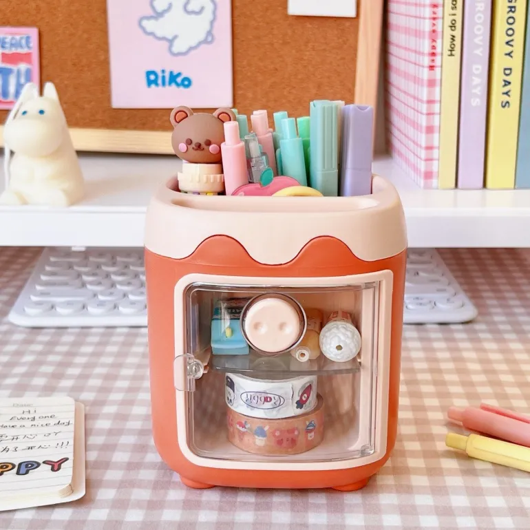 Kawaii Fridge Pen & Desk Organizer
