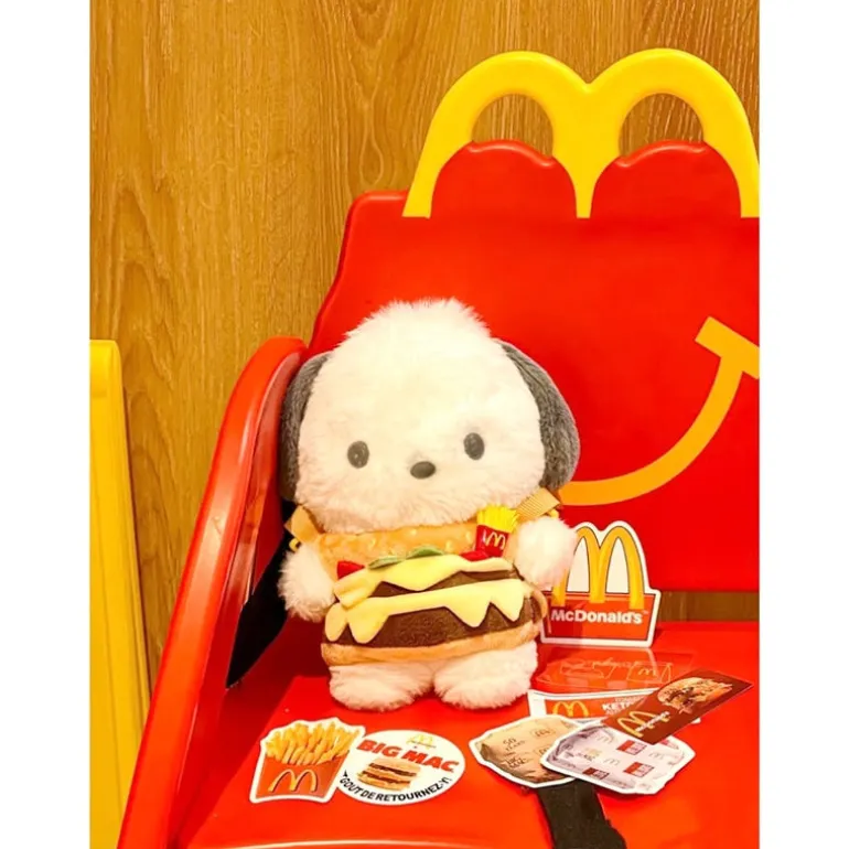 Kawaii Hamburger Puppy Bag