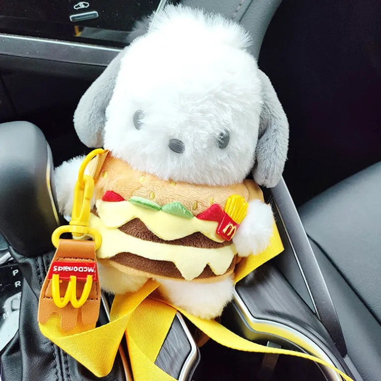Kawaii Hamburger Puppy Bag