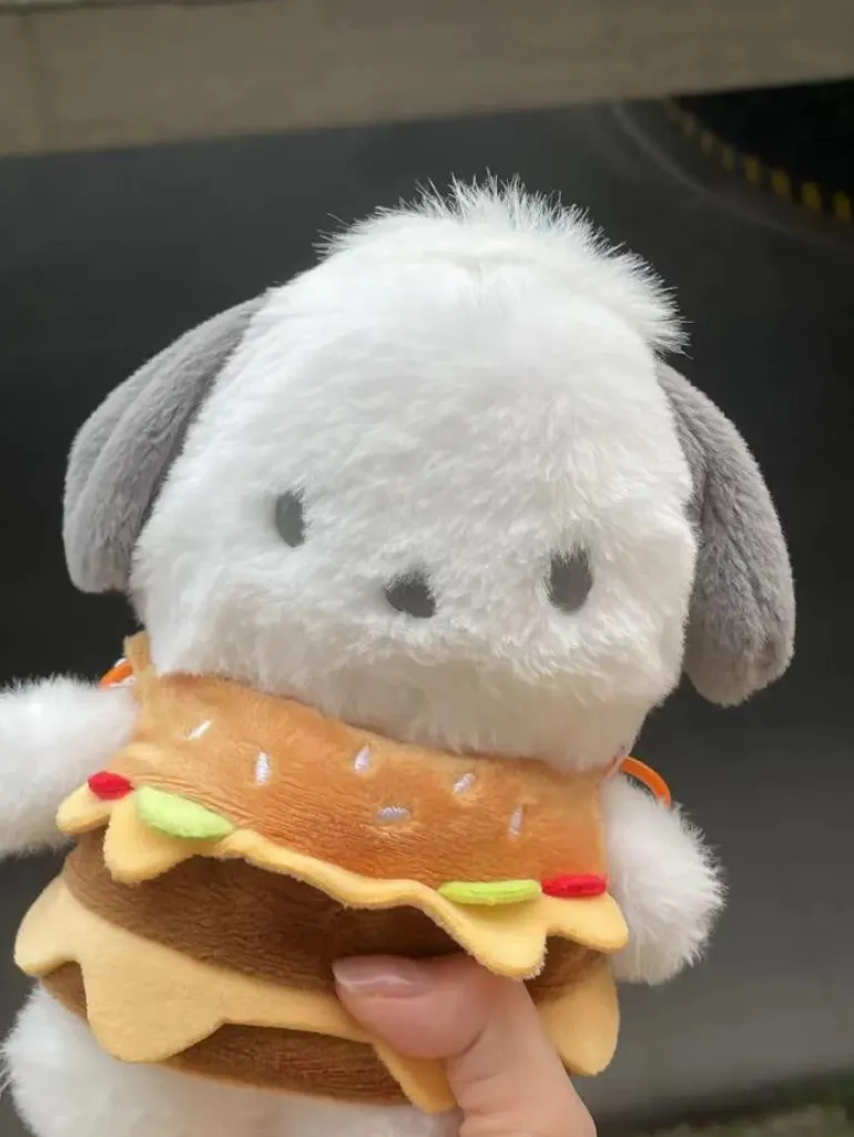 Kawaii Hamburger Puppy Bag