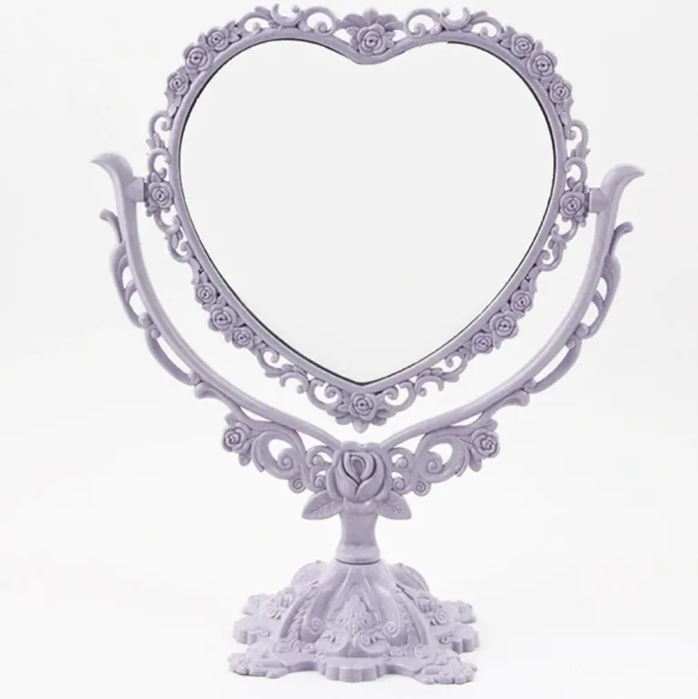 Kawaii Heart Make-Up Mirror