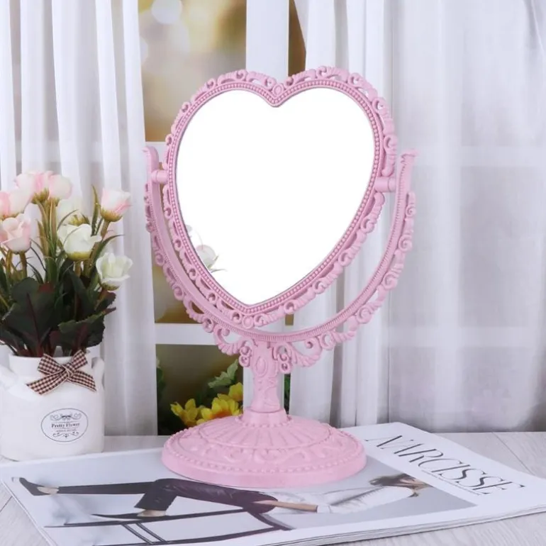 Kawaii Heart Make-Up Mirror