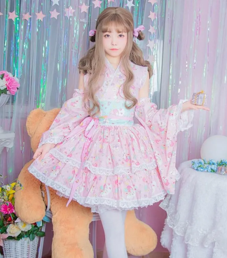 Kawaii Kimono Dress