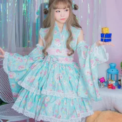 Kawaii Kimono Dress