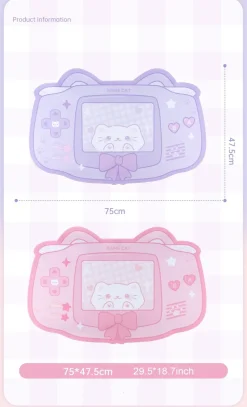 Kawaii Kitten Gaming Mousepad