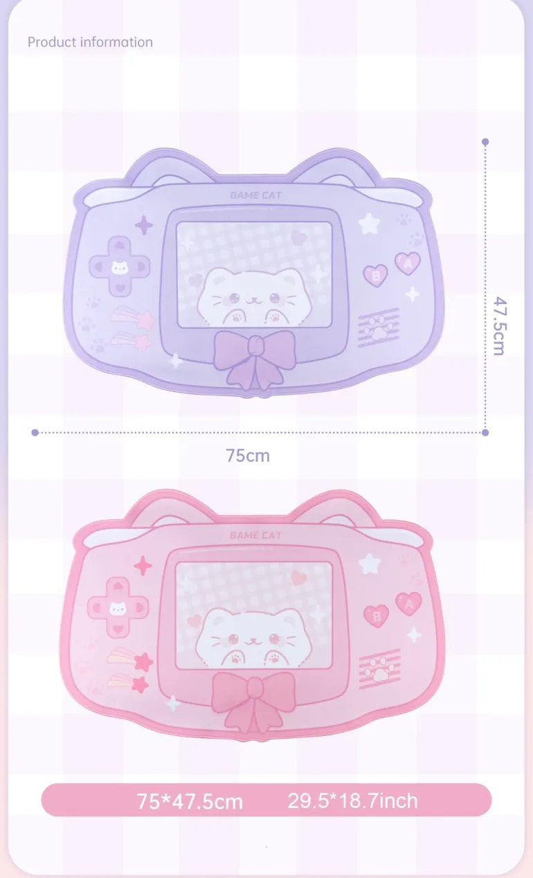 Kawaii Kitten Gaming Mousepad