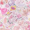 Kawaii Kitten Laser Cut Sticker Set
