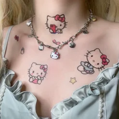 Kawaii Kitten Temporary Tattoo Pack