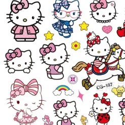 Kawaii Kitten Temporary Tattoo Pack