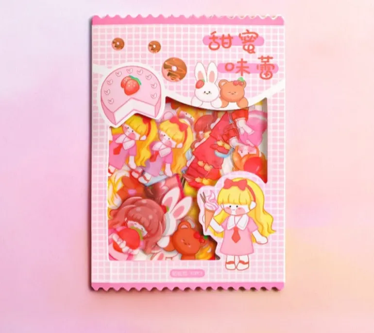 Kawaii Laser Cut Sticker Packs