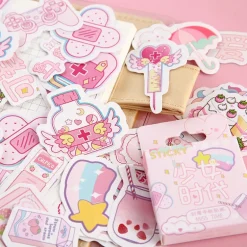 Kawaii Laser Cut Stickers Packs
