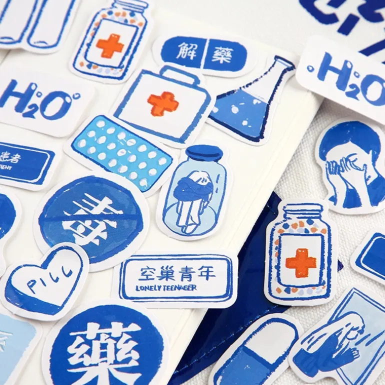 Kawaii Laser Cut Stickers Packs